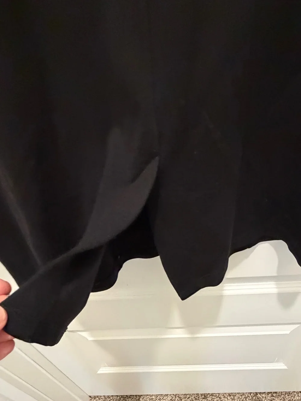 Classic wardrobe staple: Women's Black Sleeveless Sheath Dress - Picture 5 of 5
